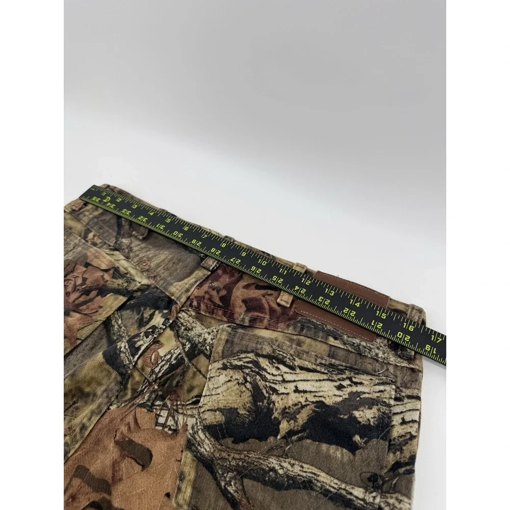 Vintage 90's Wrangler Rugged Wear Woodland Camo Pants 32x35 Cotton Hunting